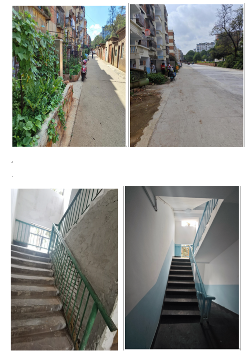云南省昆明市安寧市昆鋼主城區(qū)老舊小區(qū)提升改造 工程項(xiàng)目改造前后效果對(duì)比